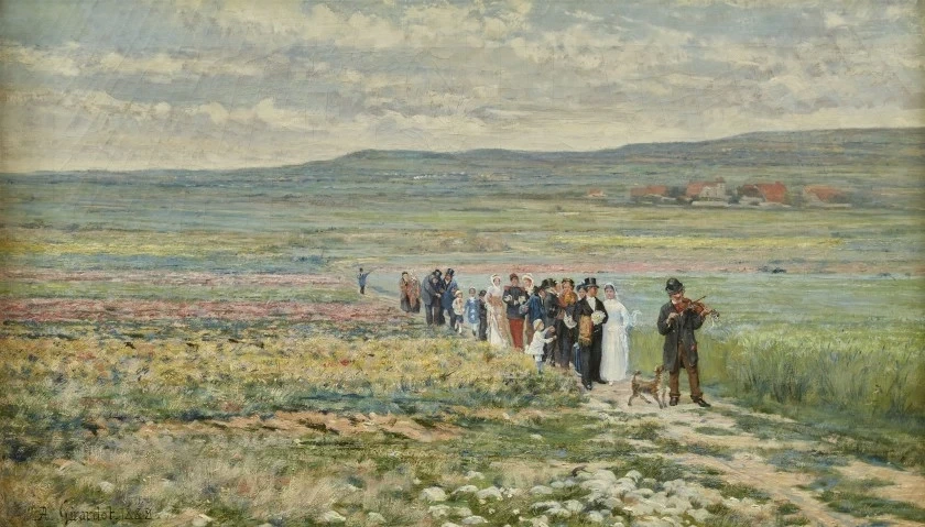Un matrimonio in primavera, 1888